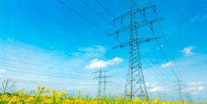 Large Electrical Transmission Towers